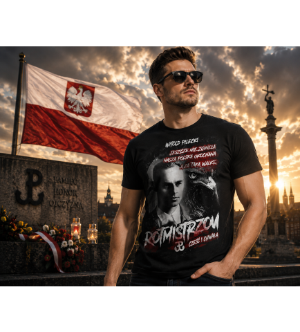 Koszulka- ROTMISTRZ WITOLD PILECKI